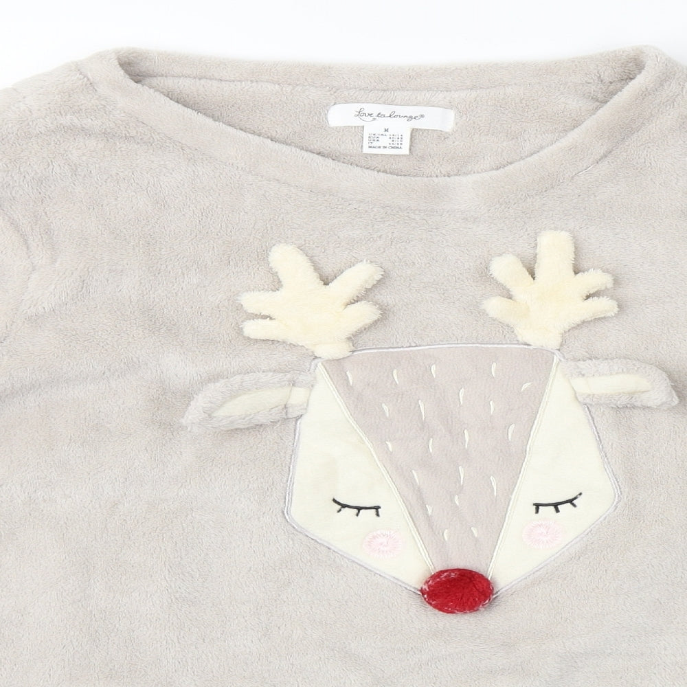 love to lounge      Womens Beige   Pullover Jumper Size M