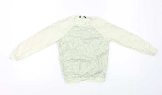 George  Girls Green   Pullover Jumper Size 7-8 Years