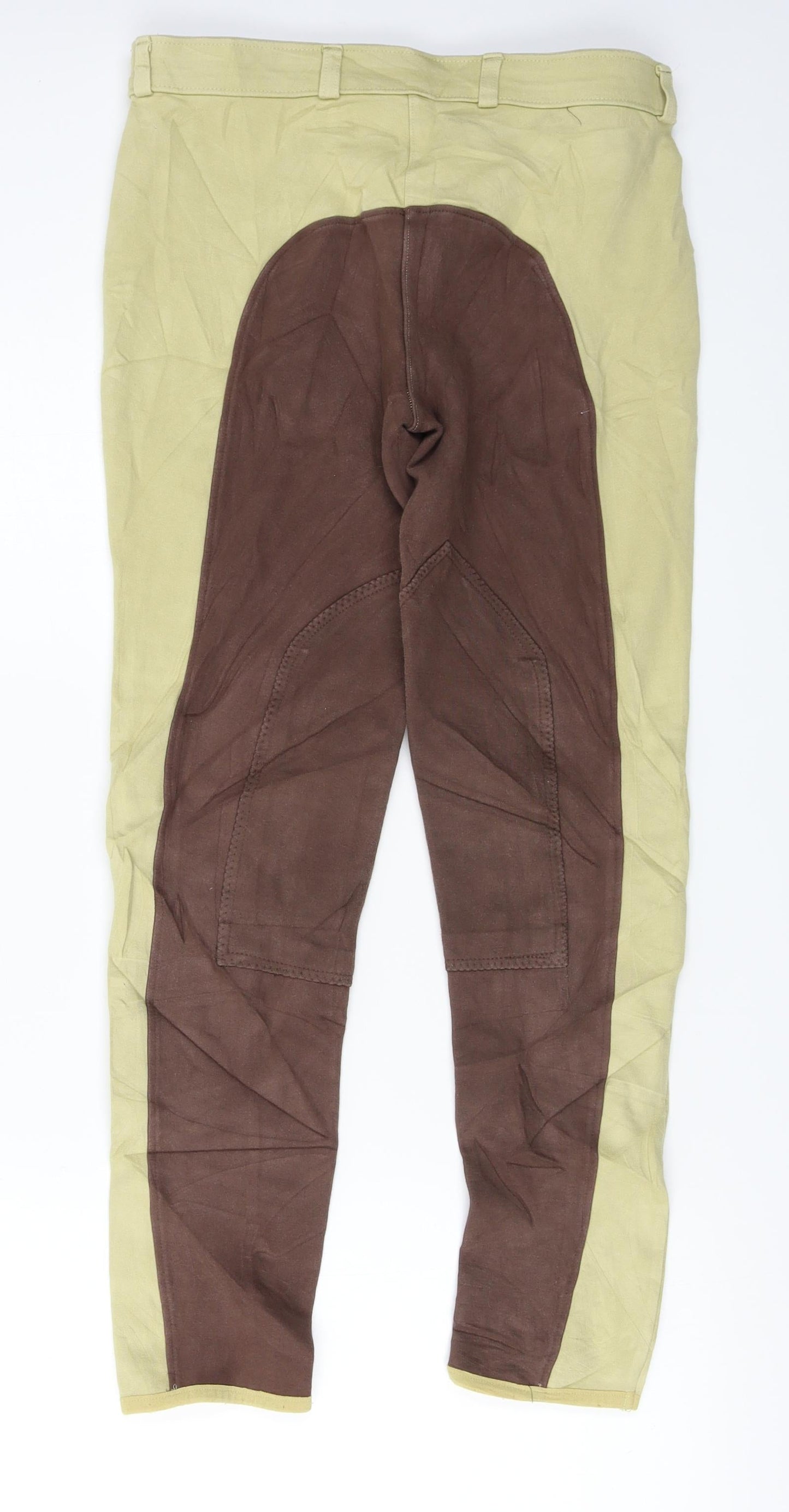 Preworn  Womens Yellow   Trousers  Size M L23 in
