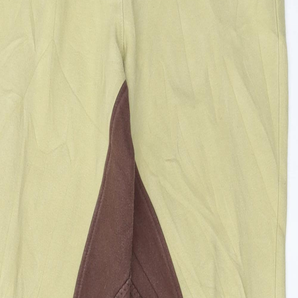 Preworn  Womens Yellow   Trousers  Size M L23 in