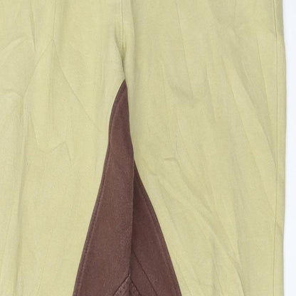 Preworn  Womens Yellow   Trousers  Size M L23 in