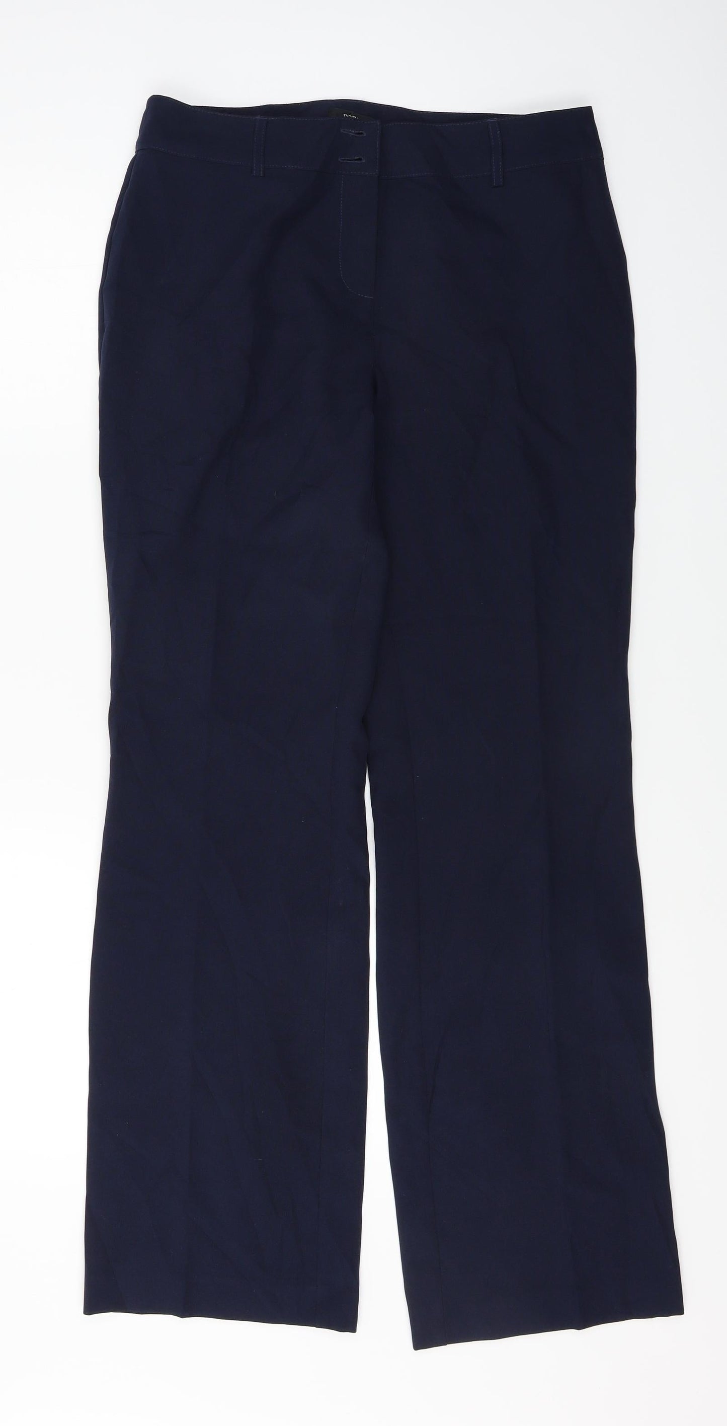 Papaya  Womens Blue   Trousers  Size 10 L27 in