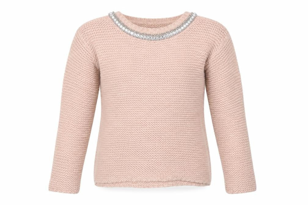 YD Girls Pink   Pullover Jumper Size 12-13 Years