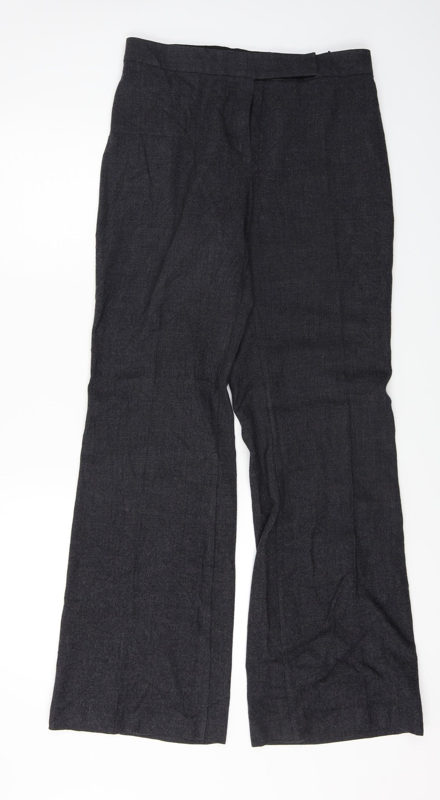 Marks and Spencer  Womens Black   Trousers  Size 14 L26 in