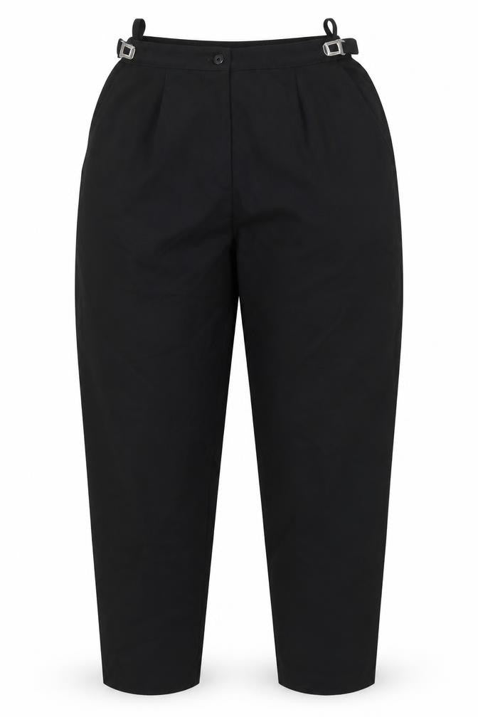 Slima Womens Black   Trousers  Size 14 L27 in