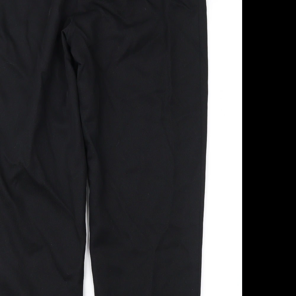 Slima Womens Black   Trousers  Size 14 L27 in