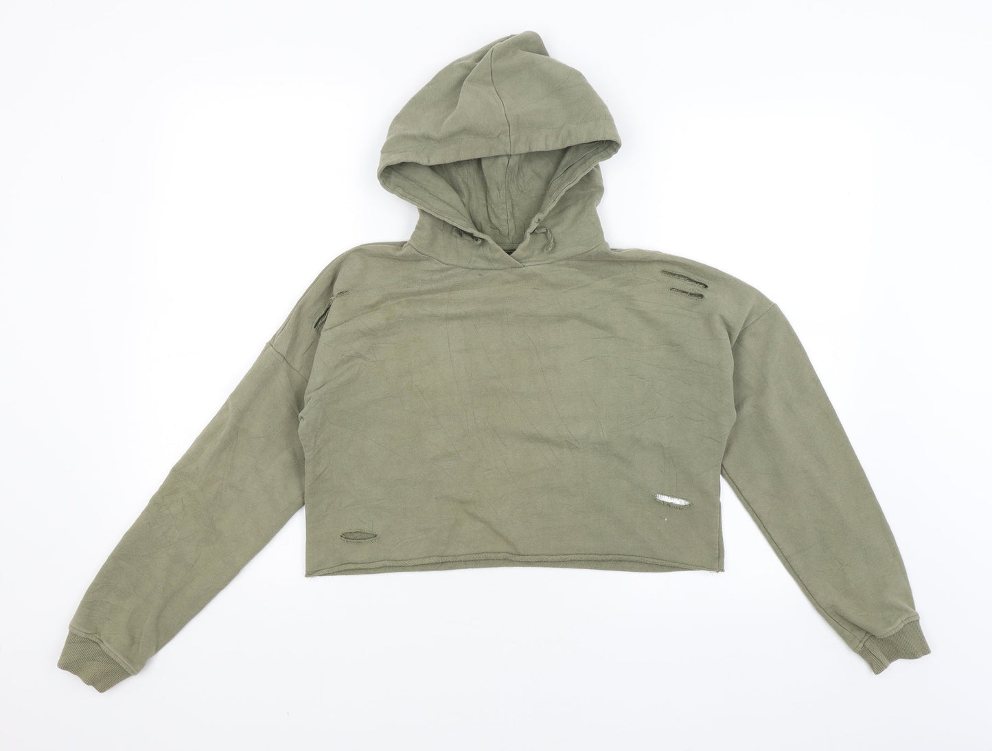 915 Generation Girls Green   Pullover Hoodie Size 12-13 Years