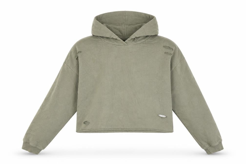 915 Generation Girls Green   Pullover Hoodie Size 12-13 Years