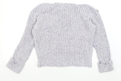 Tu Womens Blue   Pullover Jumper Size 14