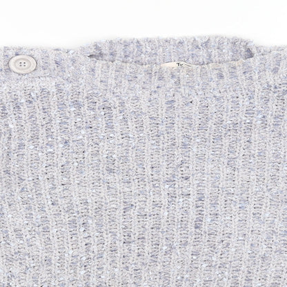 Tu Womens Blue   Pullover Jumper Size 14