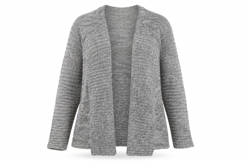 Grey & Willow Womens Grey   Wrap Jumper Size XL