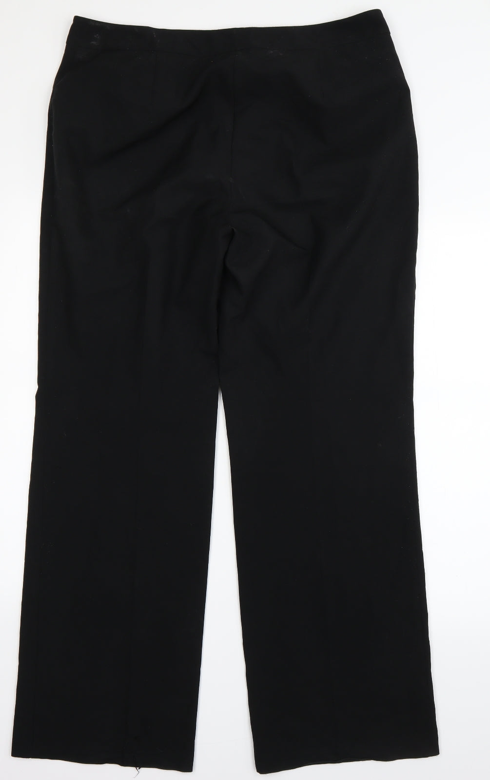 Marks and Spencer Womens Black   Trousers  Size 14 L32 in