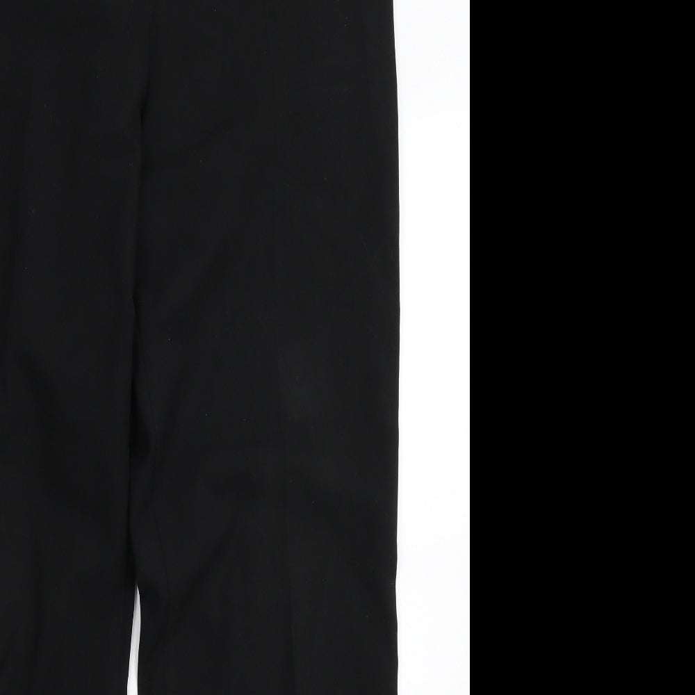 Marks and Spencer Womens Black   Trousers  Size 14 L32 in