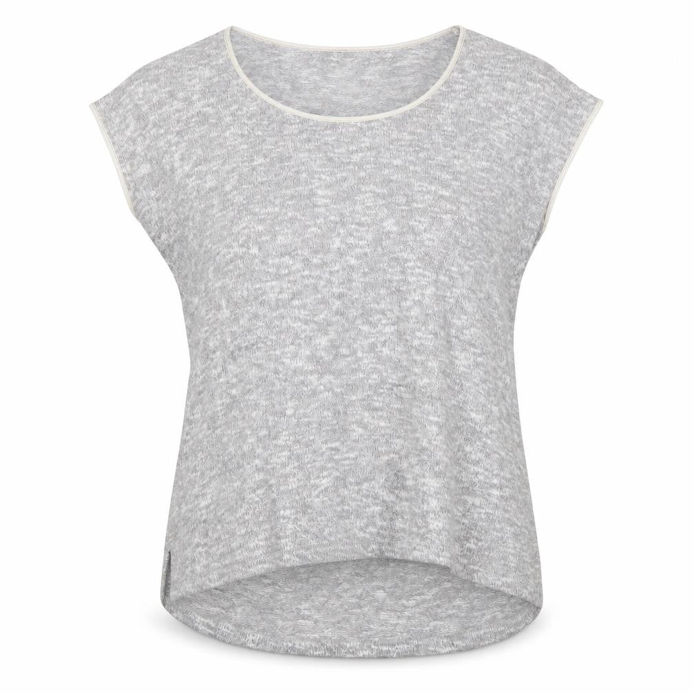 Oasis Womens Grey   Basic T-Shirt Size XS