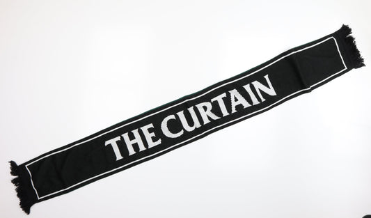 The Curtain Unisex Green Striped  Scarf  One Size