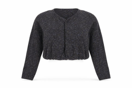 Preworn Womens Gold  Knit Cardigan Jumper Size M