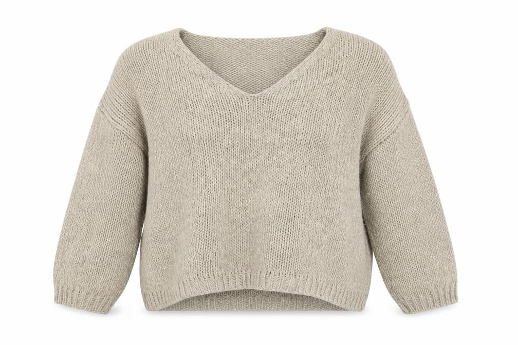 Preworn Womens Gold  Knit Pullover Jumper Size L