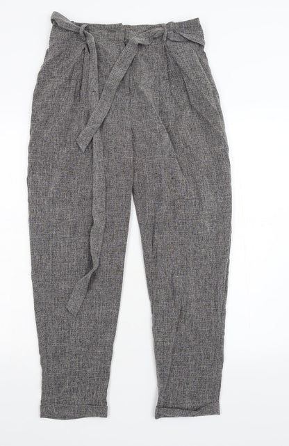 New Look Womens Grey   Chino Trousers Size 10 L25 in