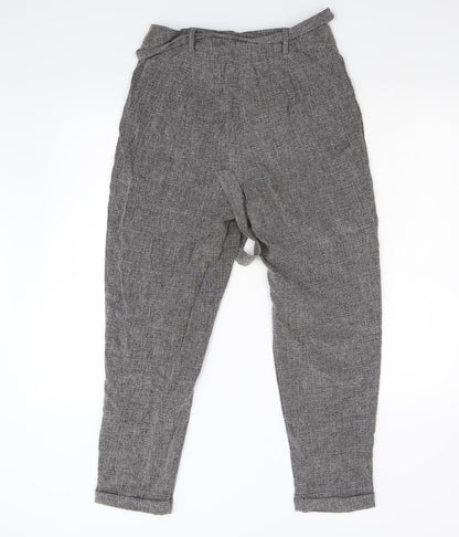 New Look Womens Grey   Chino Trousers Size 10 L25 in