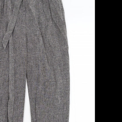New Look Womens Grey   Chino Trousers Size 10 L25 in