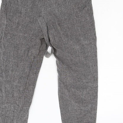 New Look Womens Grey   Chino Trousers Size 10 L25 in