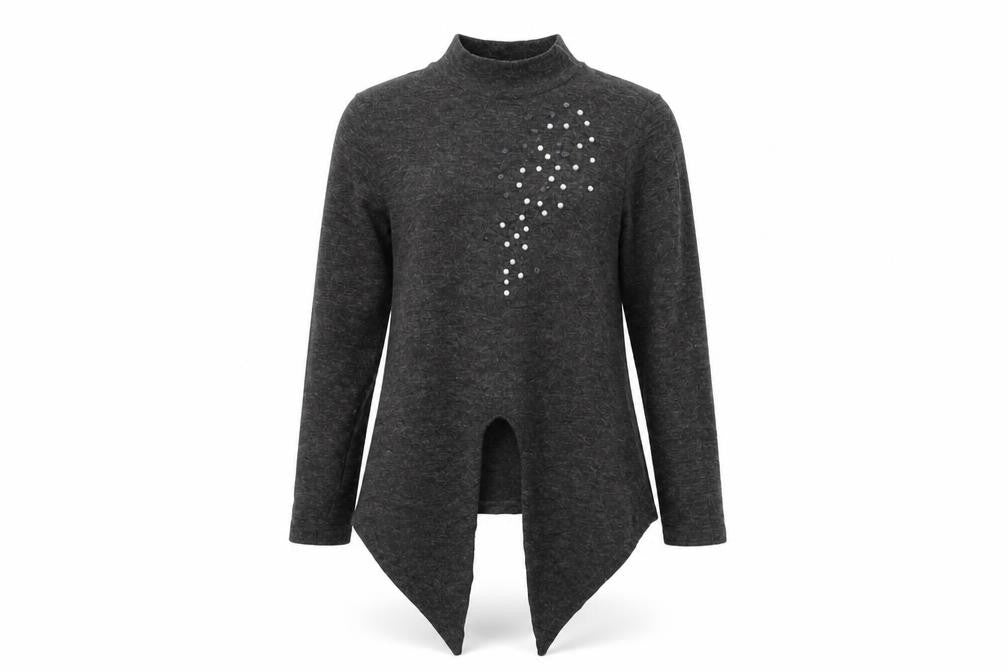 Zara Womens Grey  Knit Pullover Jumper Size S