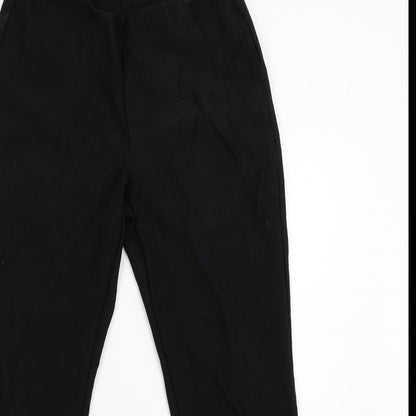 Classics Womens Black   Trousers  Size 14 L28 in