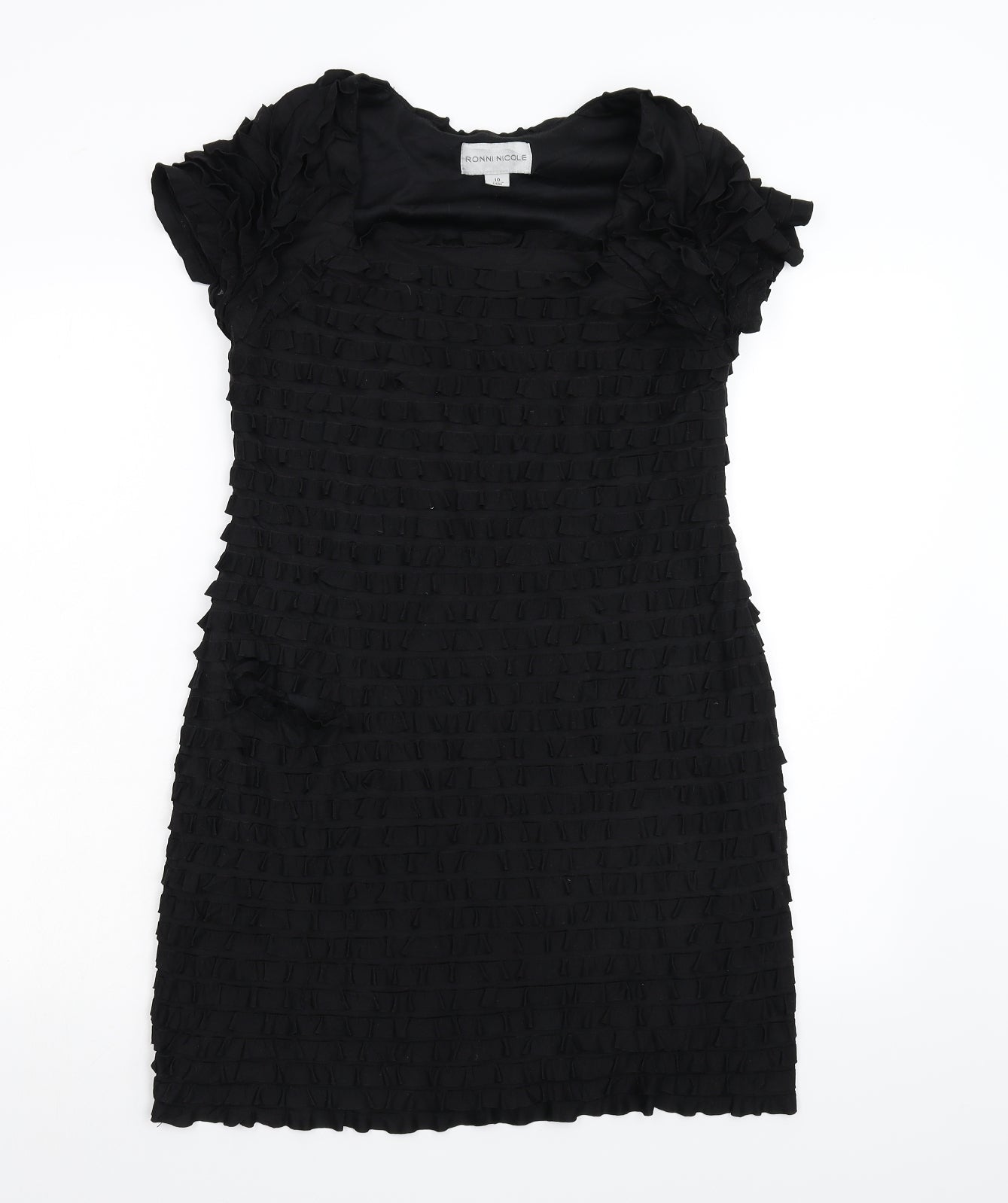 Ronni Nicole Womens Black   Bodycon  Size 10
