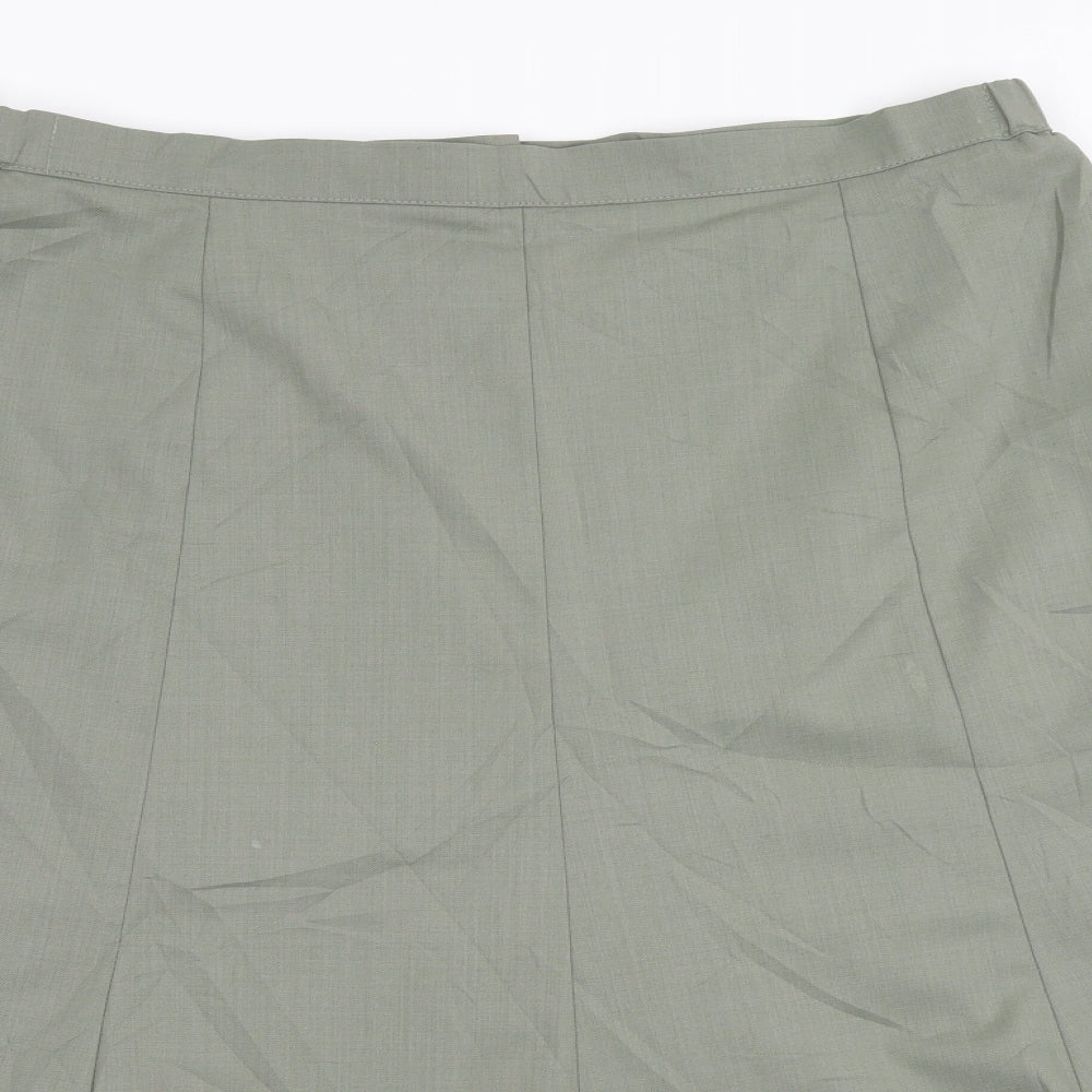Country Collection Womens Green   A-Line Skirt Size 20
