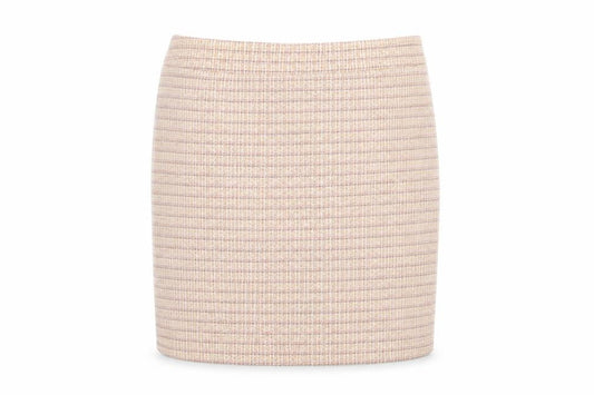 M7Co Womens Pink Check  Straight & Pencil Skirt Size 18