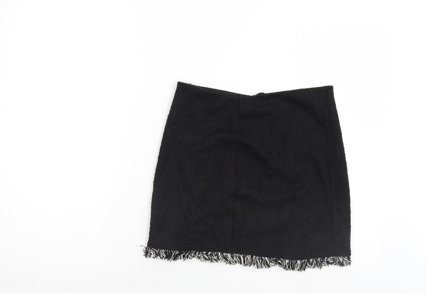 Preworn Womens Black   Mini Skirt