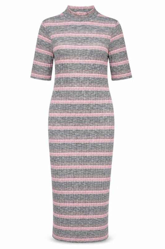 H&M Womens Multicoloured Striped  Pencil Dress  Size 6