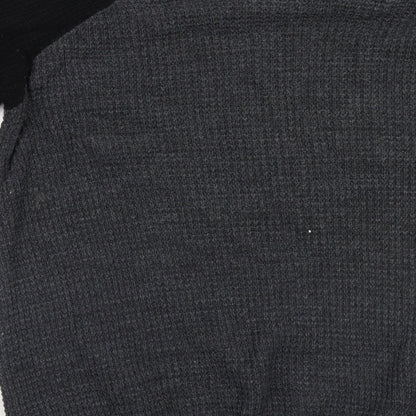 Be Jelous Womens Grey   Pullover Jumper Size L