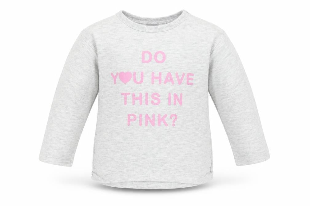 NEXT Girls Grey   Pullover Jumper Size 9-12 Months