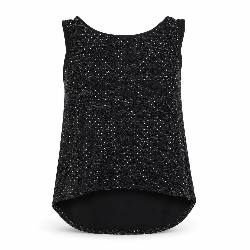 candi Womens Black   Basic Blouse Size 14