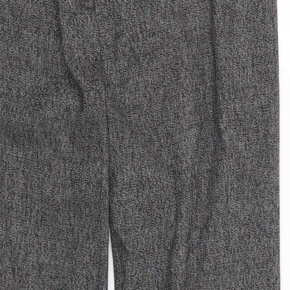 NEXT Womens Grey   Carrot Trousers Size 10 L30 in