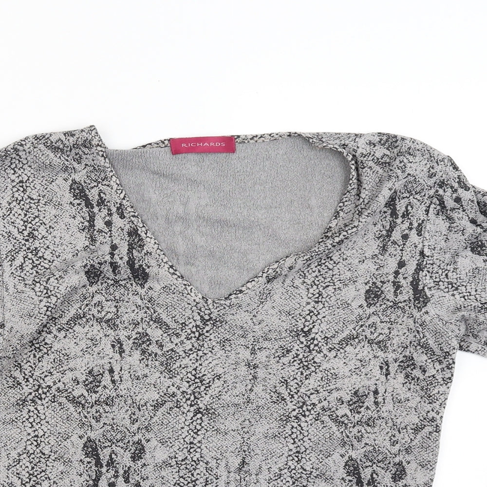 Richards Womens Pink   Basic Blouse Size 12