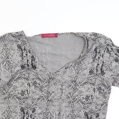 Richards Womens Pink   Basic Blouse Size 12