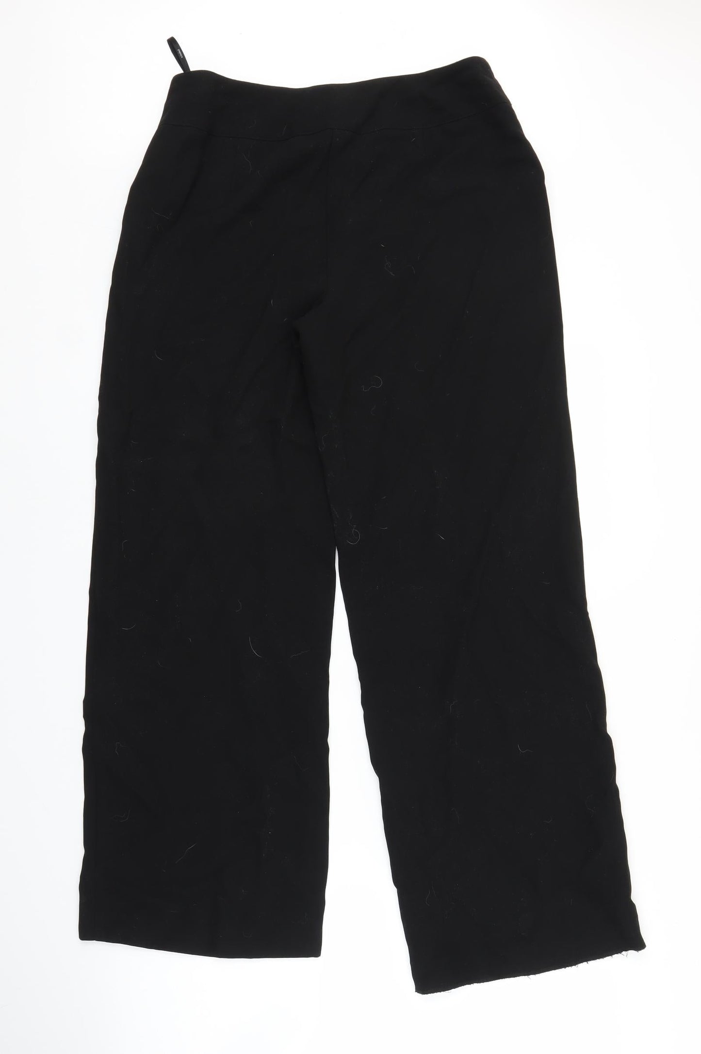 Papaya Womens Black   Trousers  Size 12 L26 in