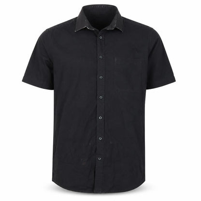 F&F Mens Black    Button-Up Size 16