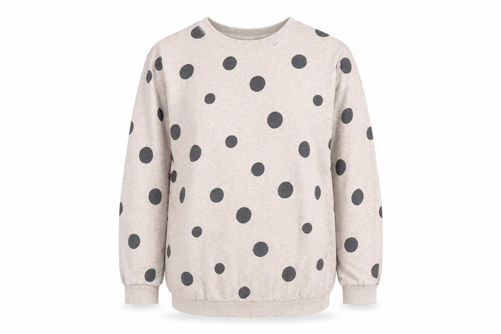 H&M Womens Pink Polka Dot  Pullover Jumper Size S