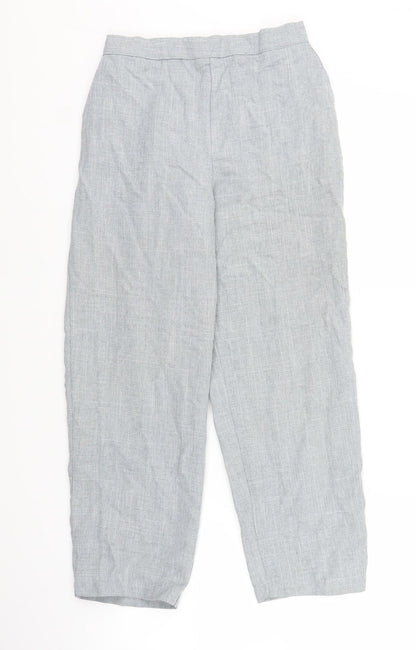 Preworn Womens Grey   Trousers  Size 12 L22 in