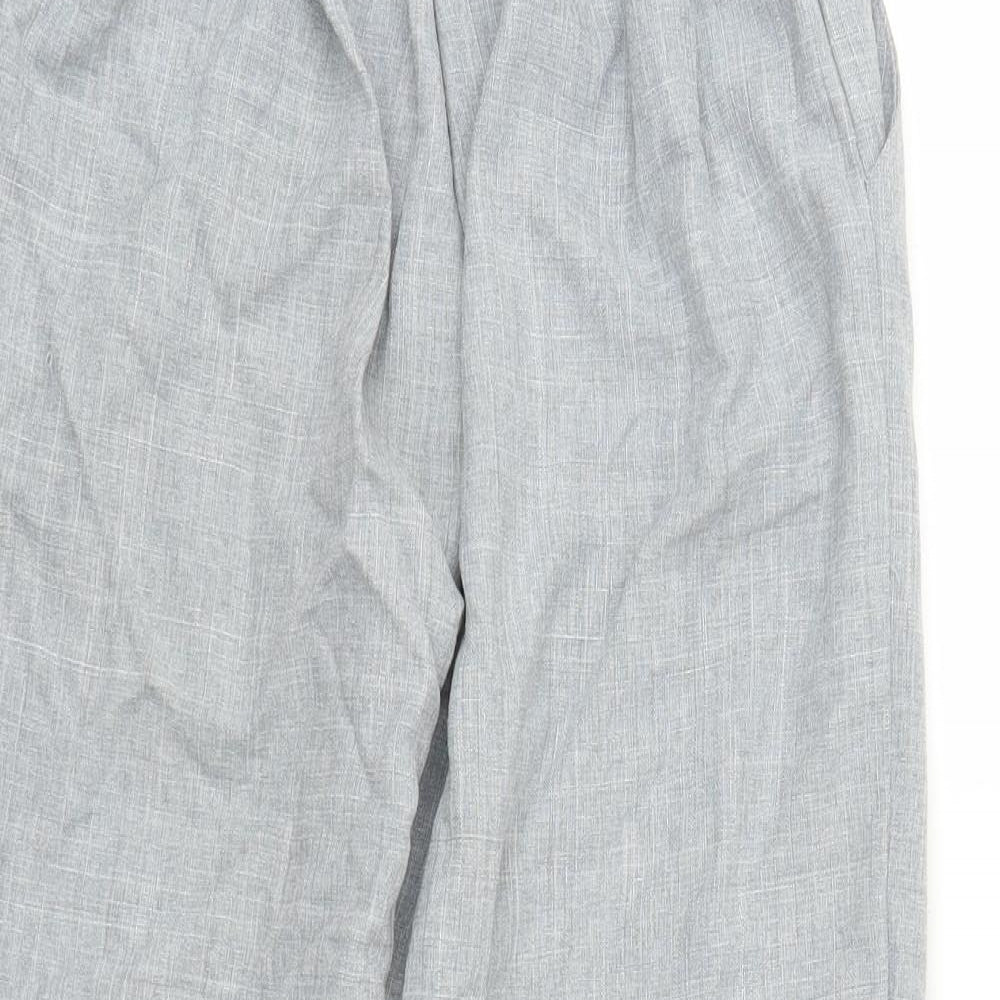 Preworn Womens Grey   Trousers  Size 12 L22 in