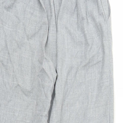Preworn Womens Grey   Trousers  Size 12 L22 in