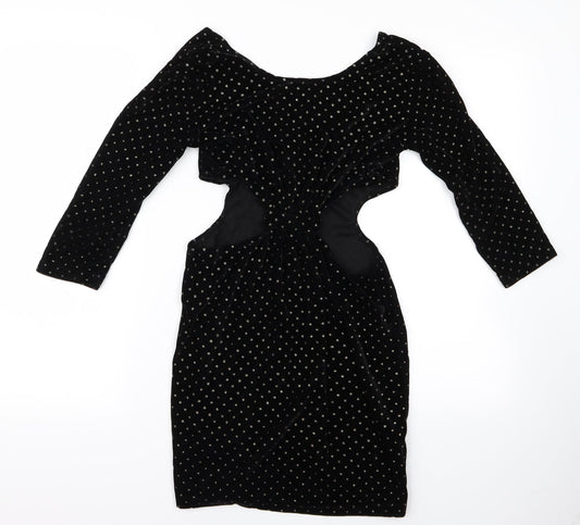 hearts and brows Womens Black   Pencil Dress  Size 8