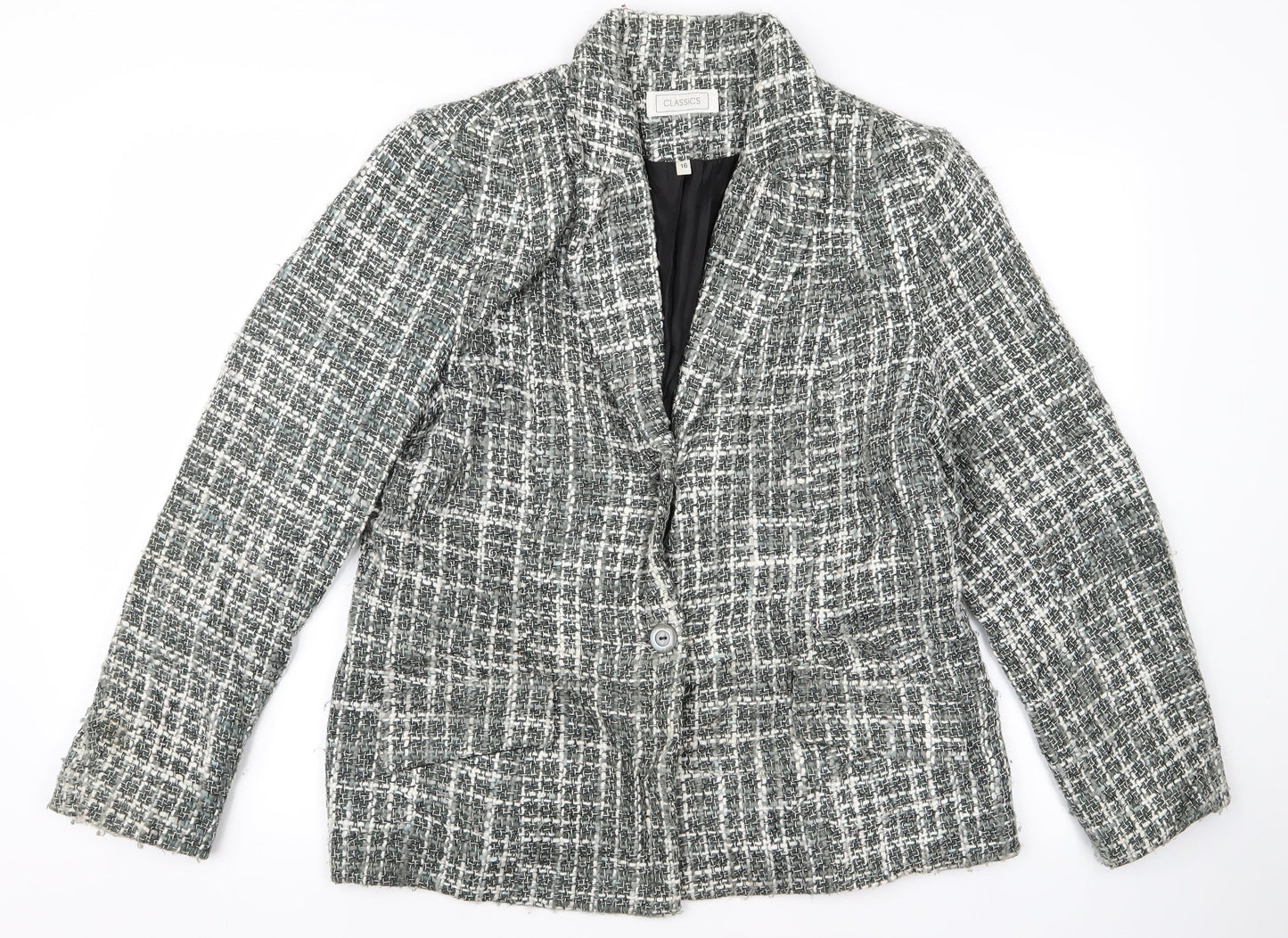 Preworn Womens Grey   Jacket  Size 16