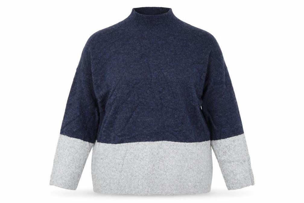 M&Co Womens Blue   Pullover Jumper Size 14