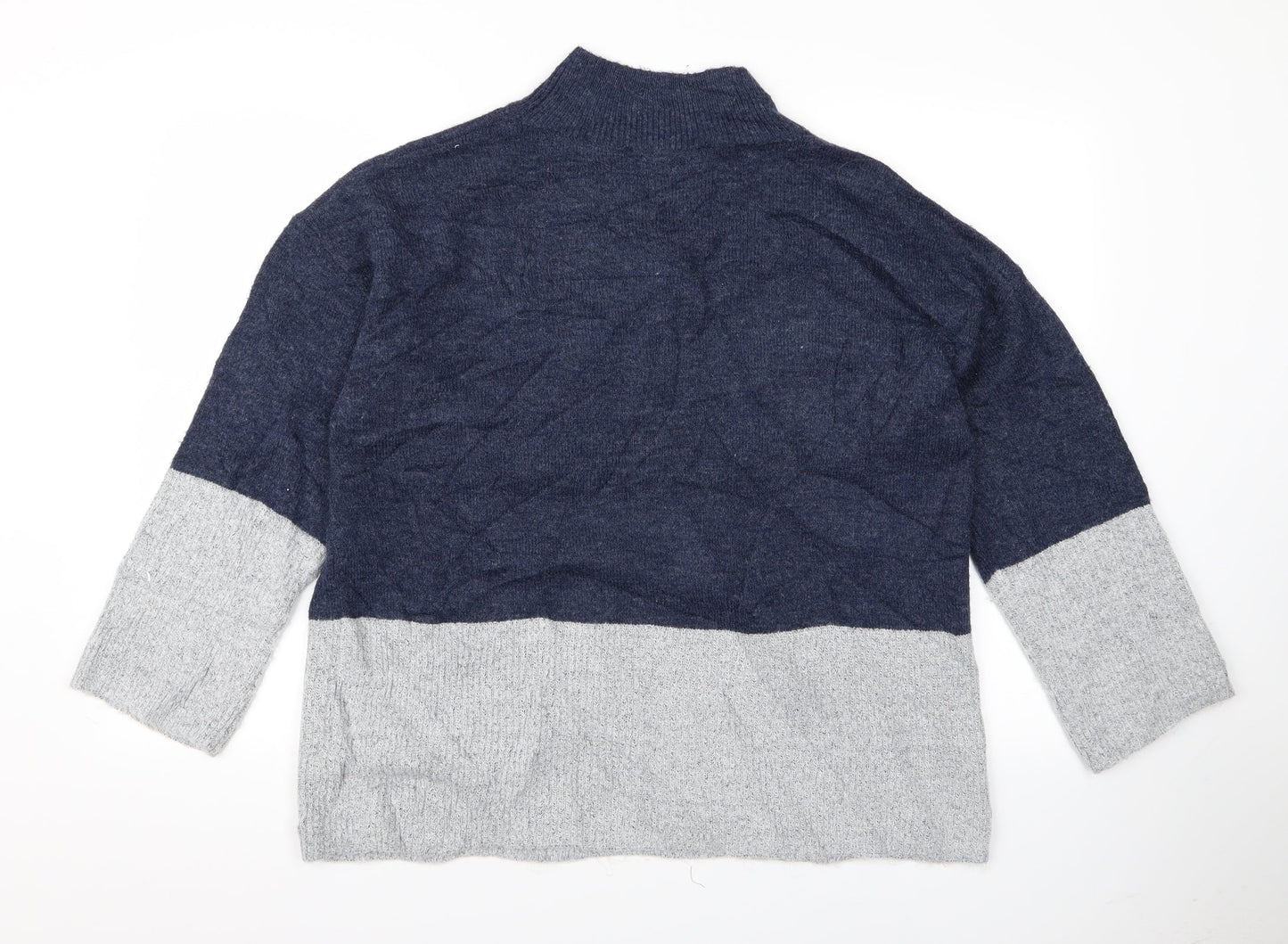 M&Co Womens Blue   Pullover Jumper Size 14