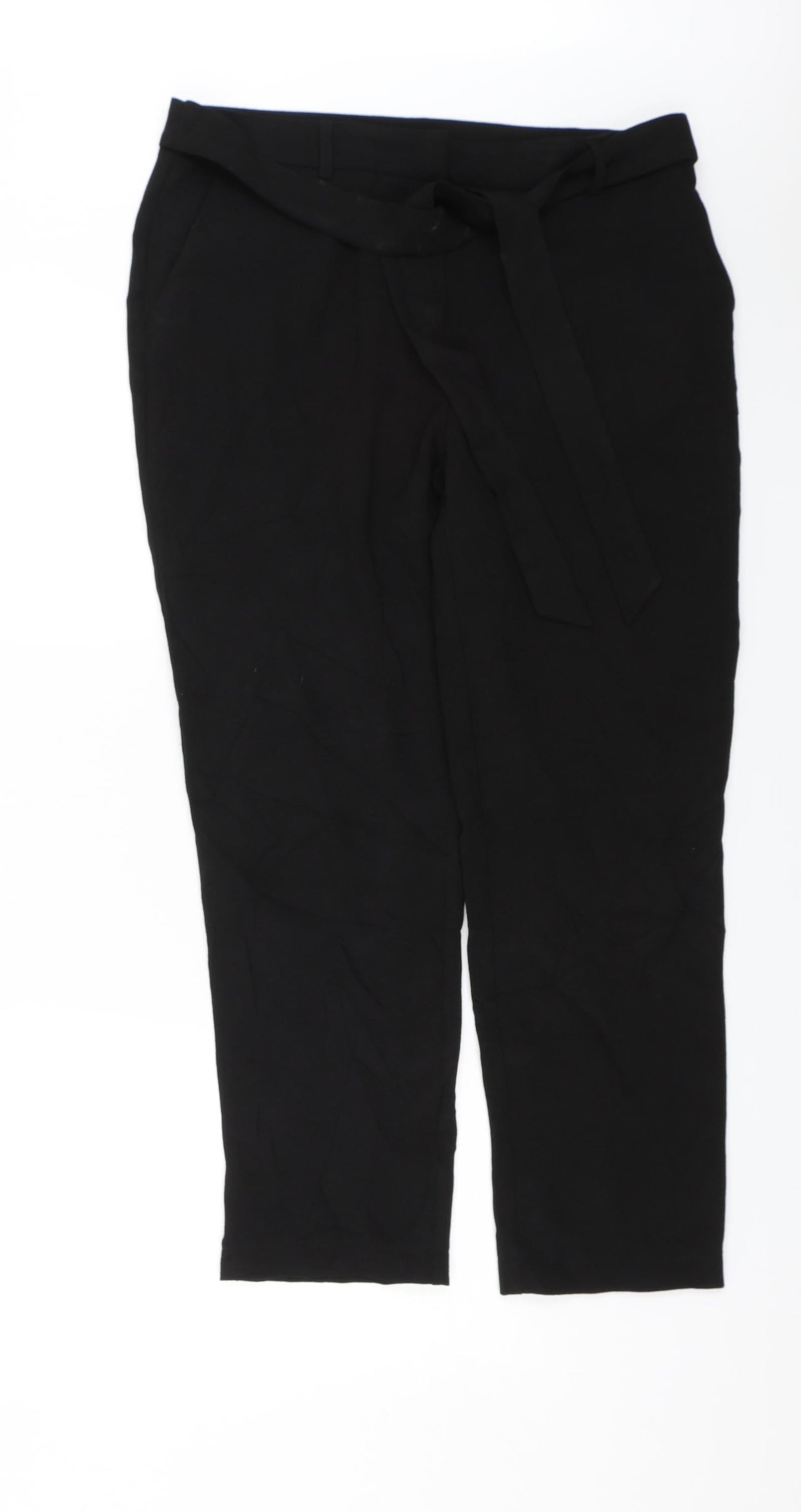 Kiabi Womens Black   Dress Pants Trousers Size 14 L26 in