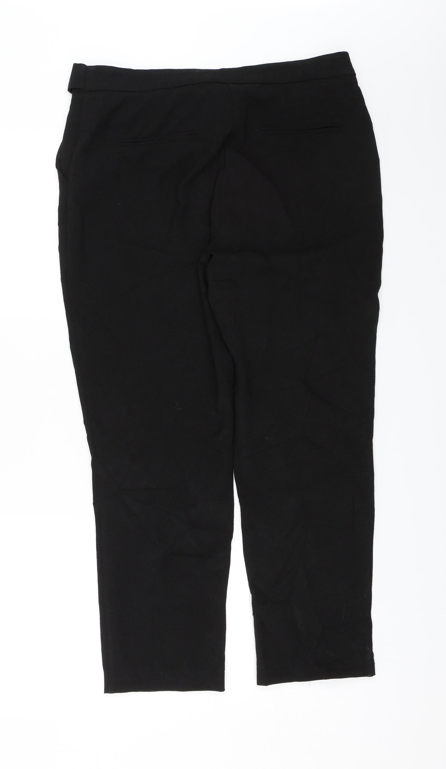 Kiabi Womens Black   Dress Pants Trousers Size 14 L26 in